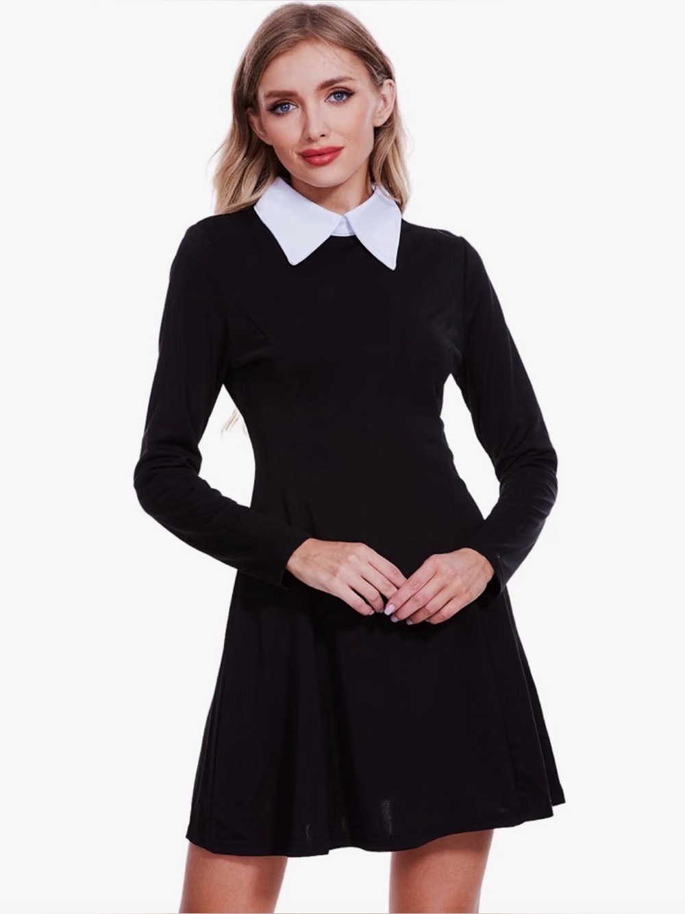 APHRATTI | long sleeve mini dress